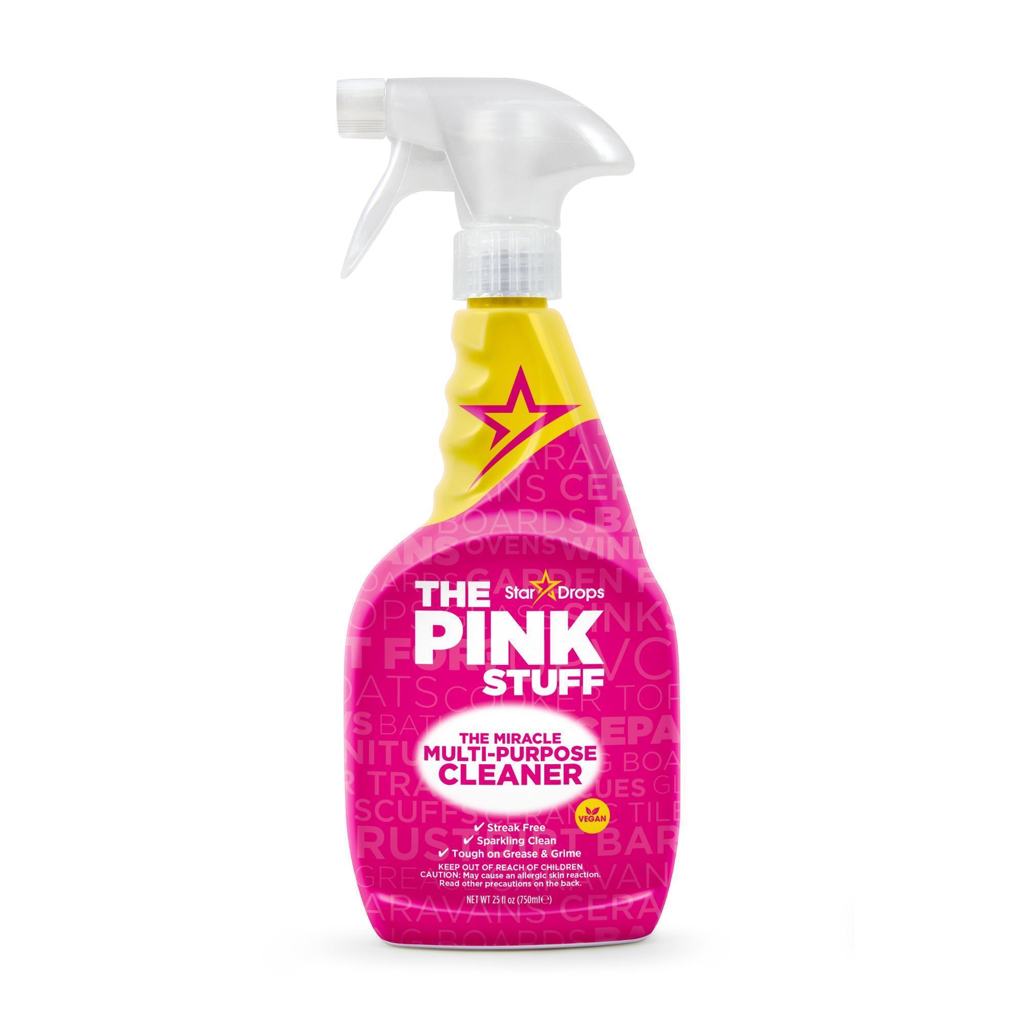 The Pink Stuff Miracle Multi-Purpose Cleaner, 25.4 Oz. Trigger Spray Bottle, 82382
